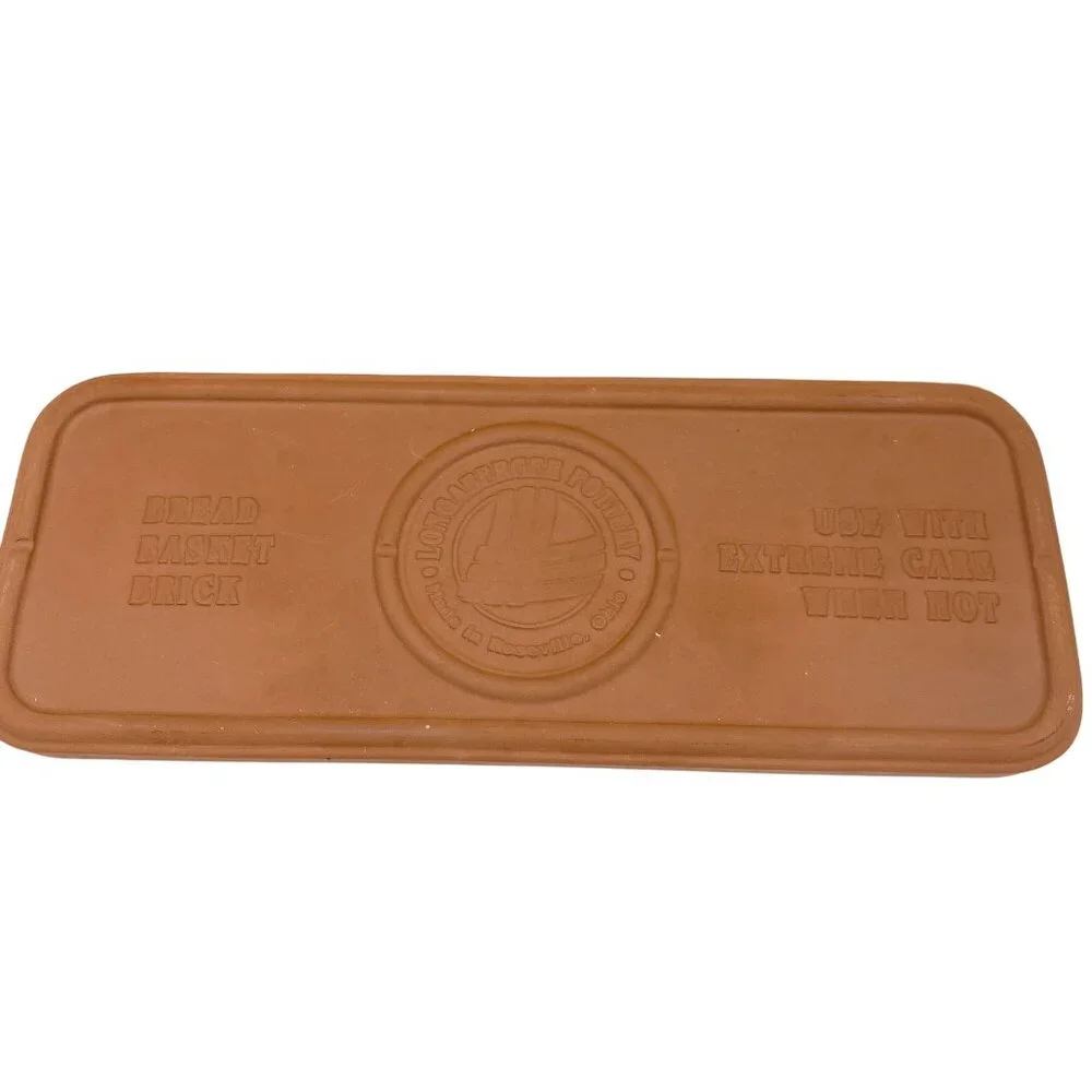 Longaberger bread basket brick #30074‎ with box bread warming brick